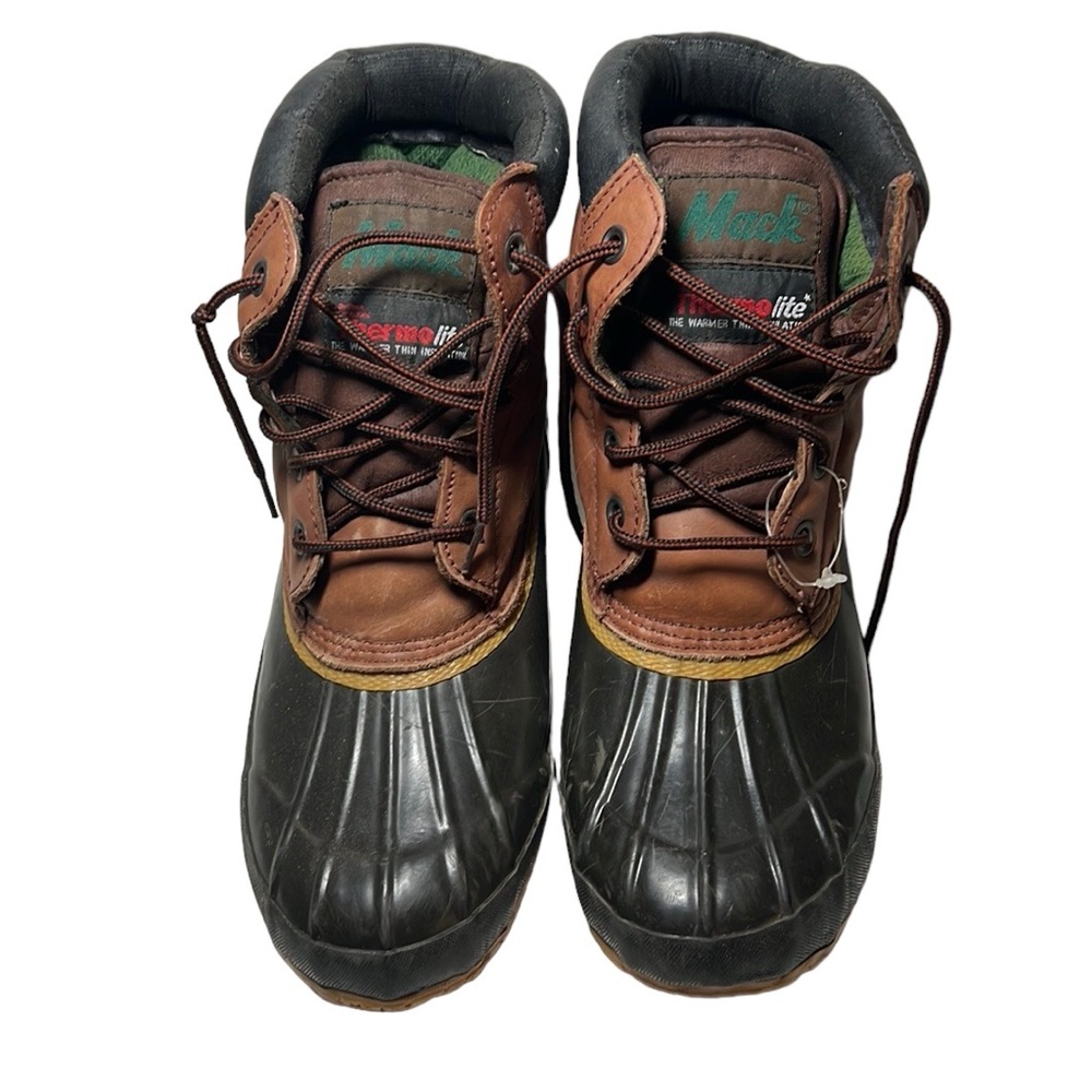 Mack Thermolite boots cap toe size 9